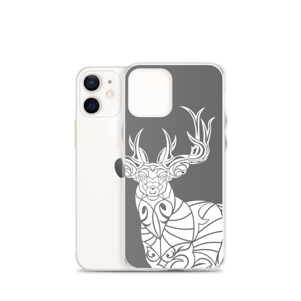 iPhone Case - Whitetail Deer - Grey