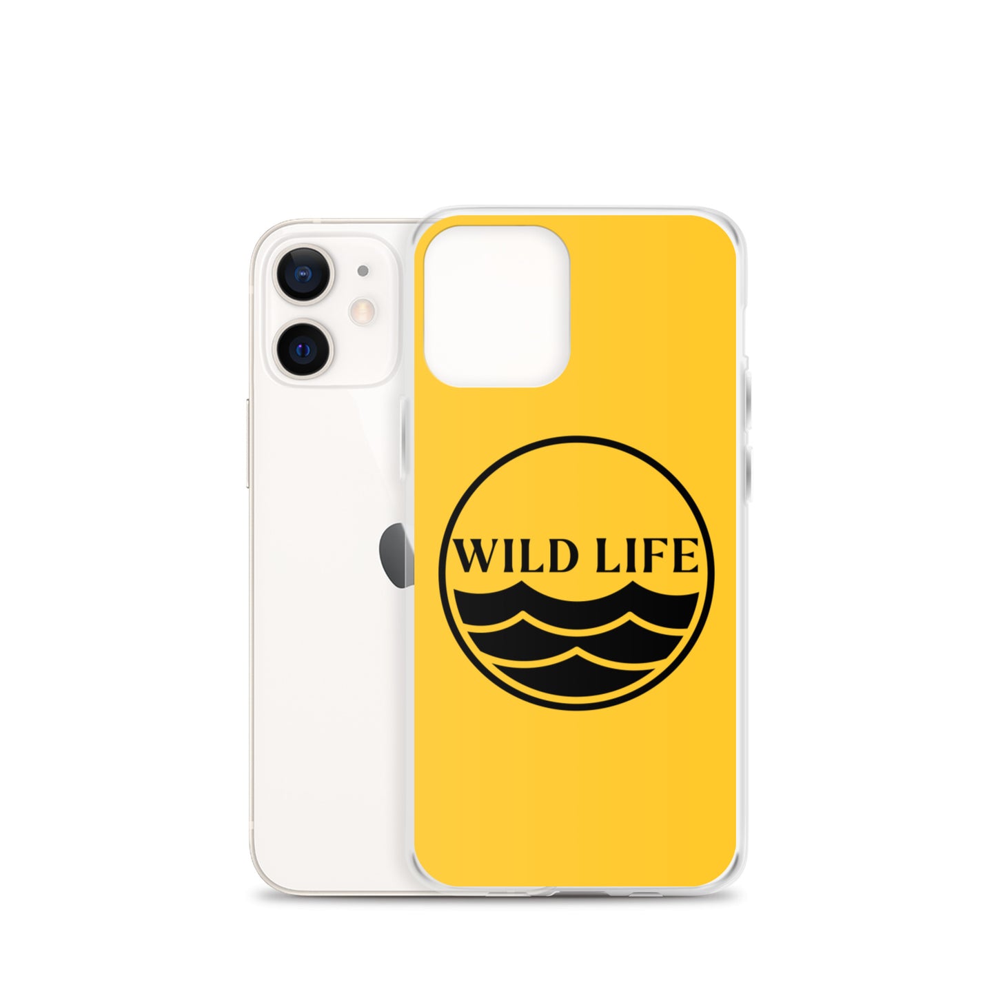 WILD LIFE iPhone Case - Yellow