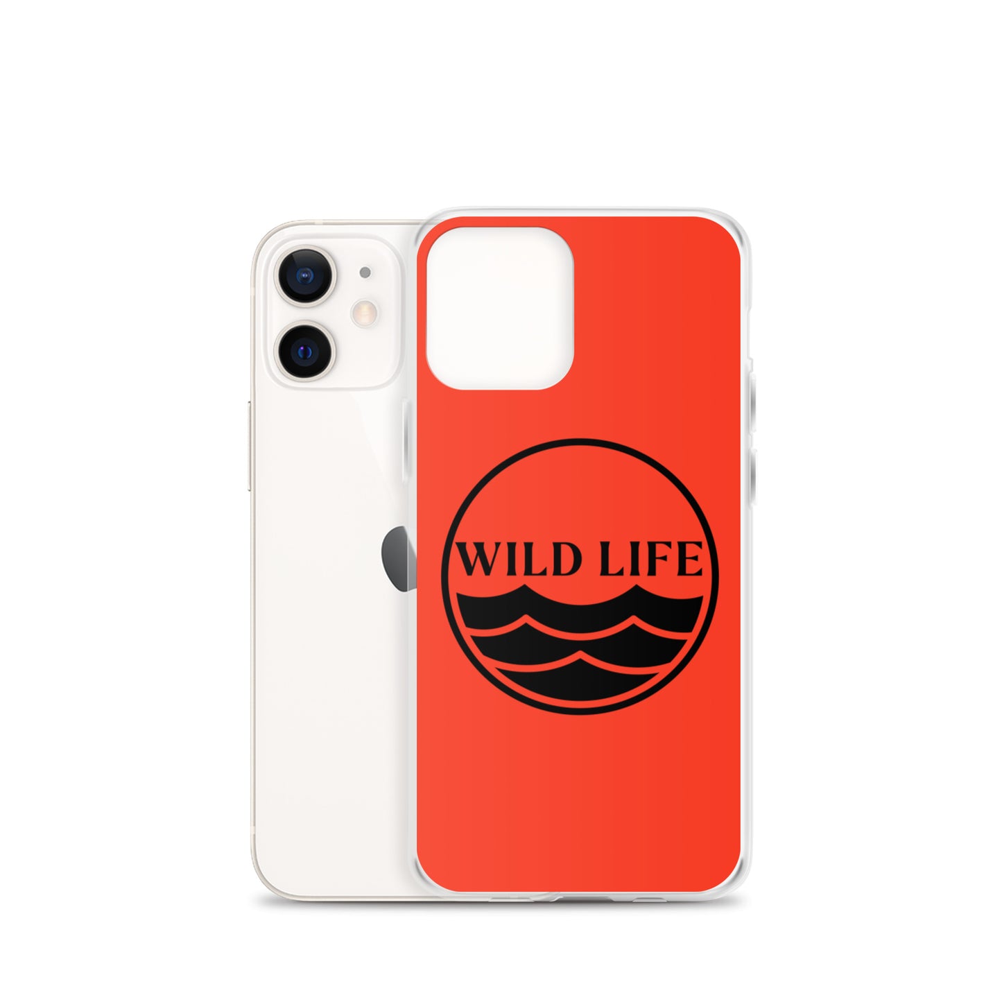 WILD LIFE iPhone Case - Fire Orange