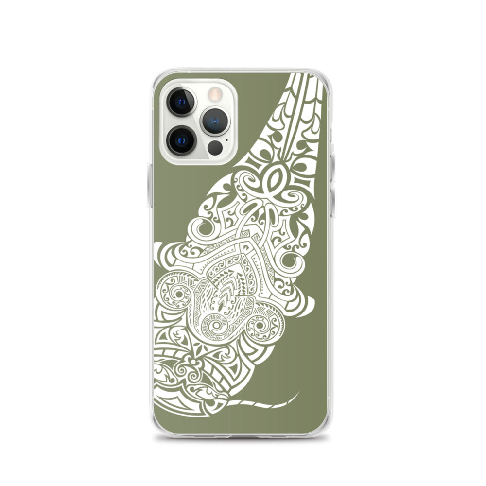 iPhone Case - Flathead Catfish - Forest Green