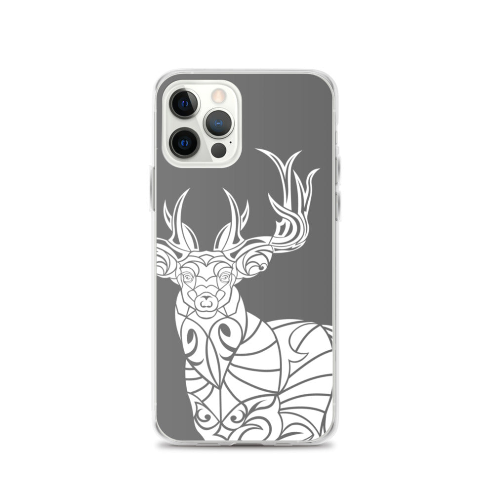 iPhone Case - Whitetail Deer - Grey