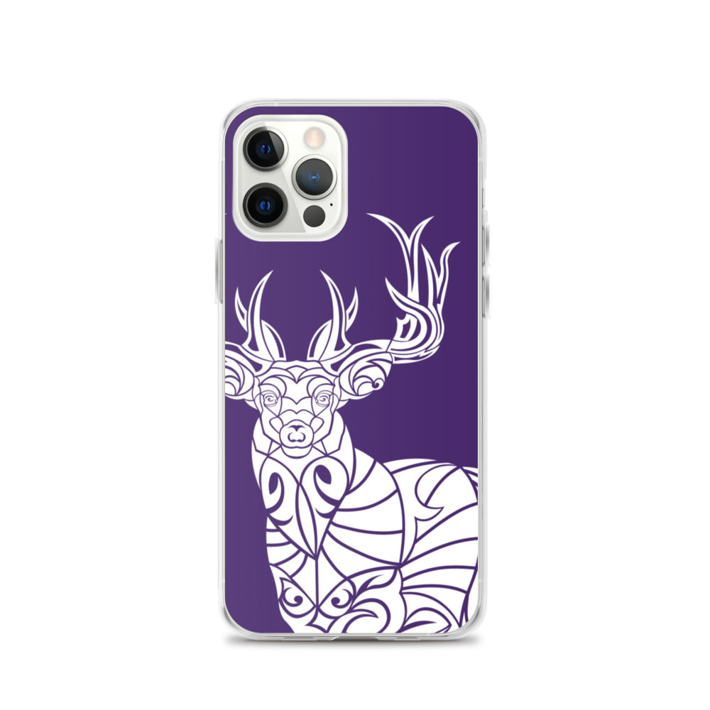 iPhone Case - Whitetail Deer - Purple