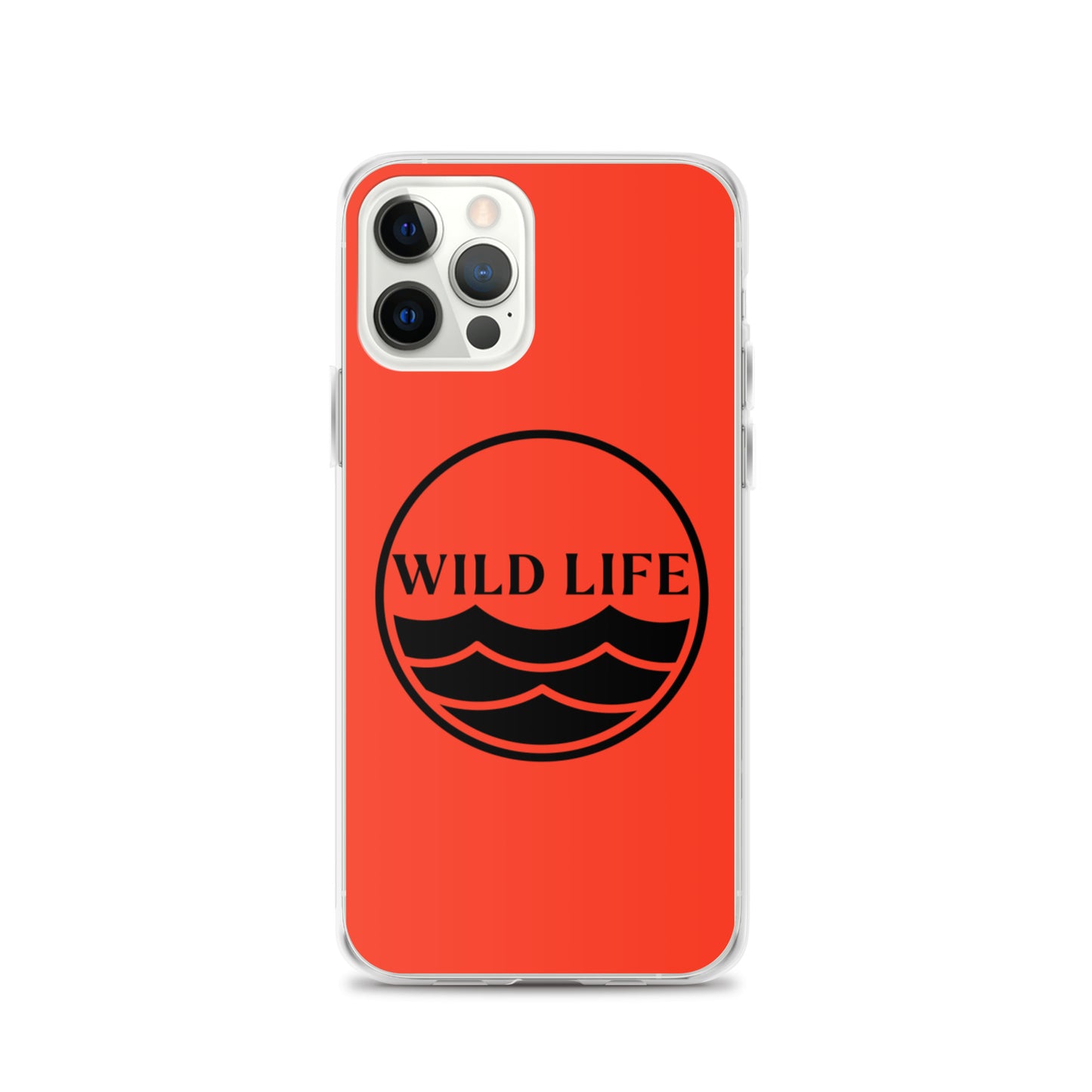 WILD LIFE iPhone Case - Fire Orange