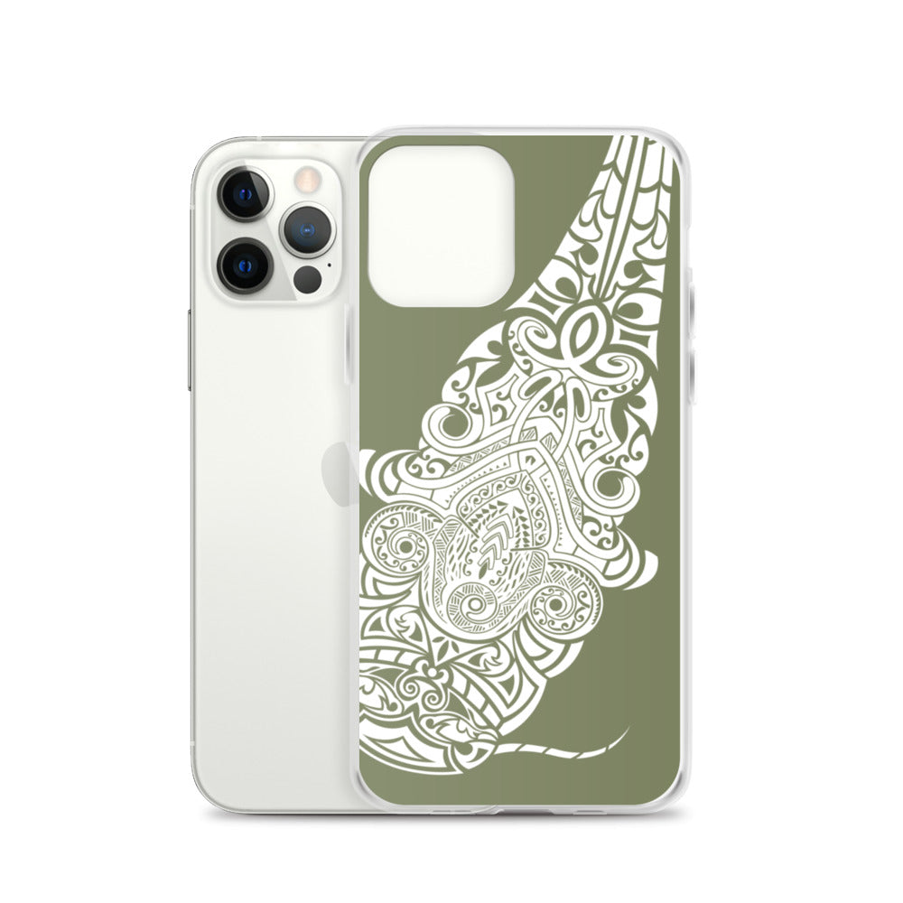 iPhone Case - Flathead Catfish - Forest Green