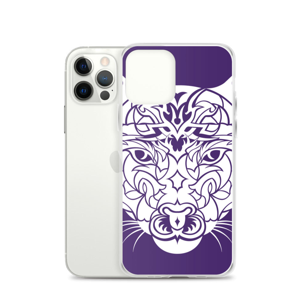 iPhone Case - Mountain Lion - Purple