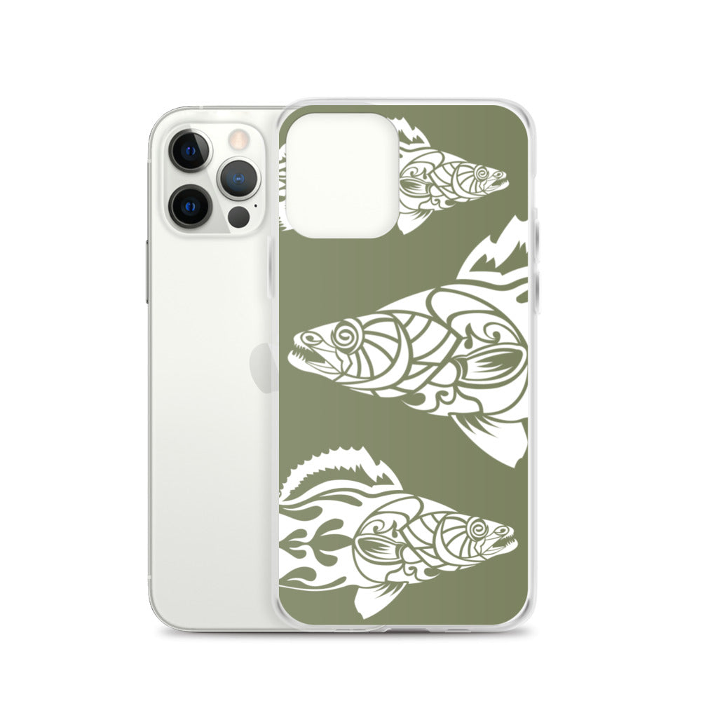 iPhone Case - Walleye - Forest Green