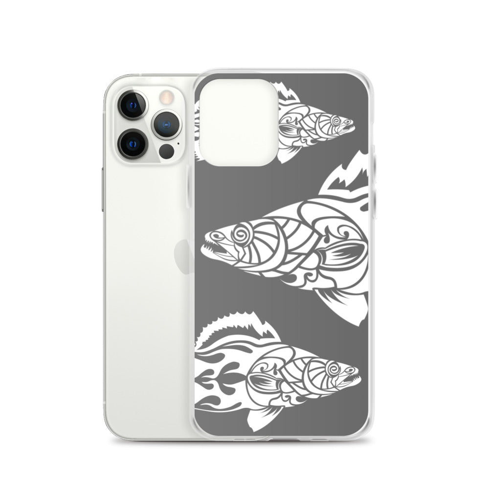 iPhone Case- Walleye - Grey