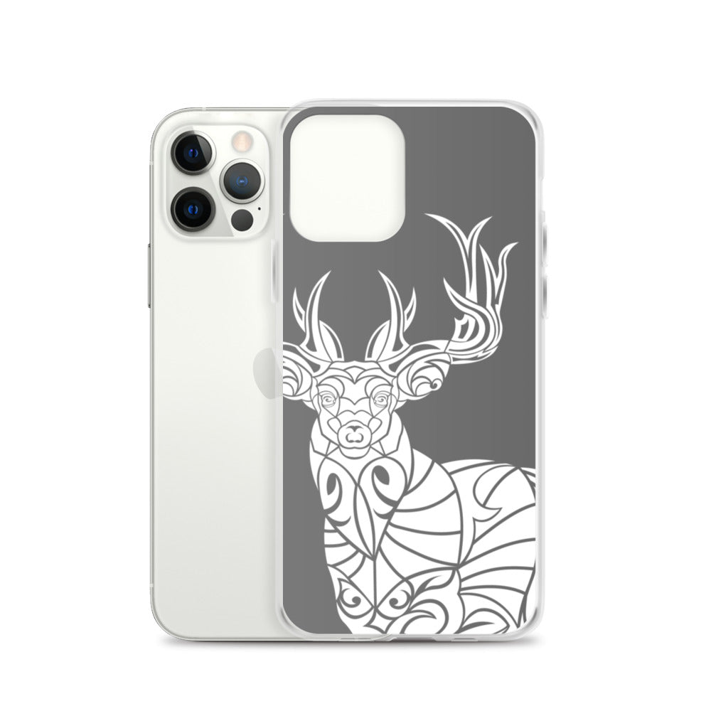 iPhone Case - Whitetail Deer - Grey