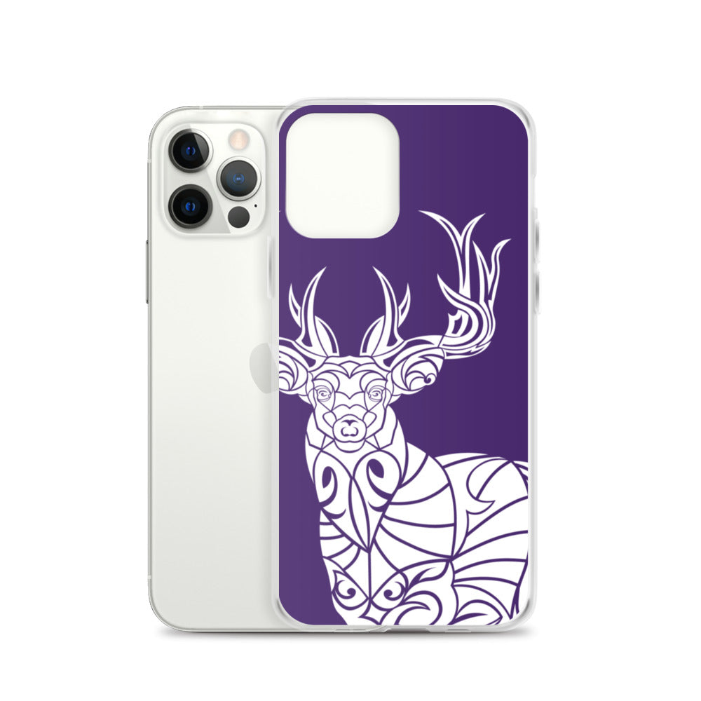 iPhone Case - Whitetail Deer - Purple