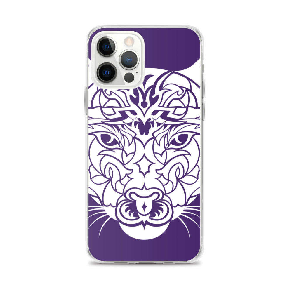 iPhone Case - Mountain Lion - Purple