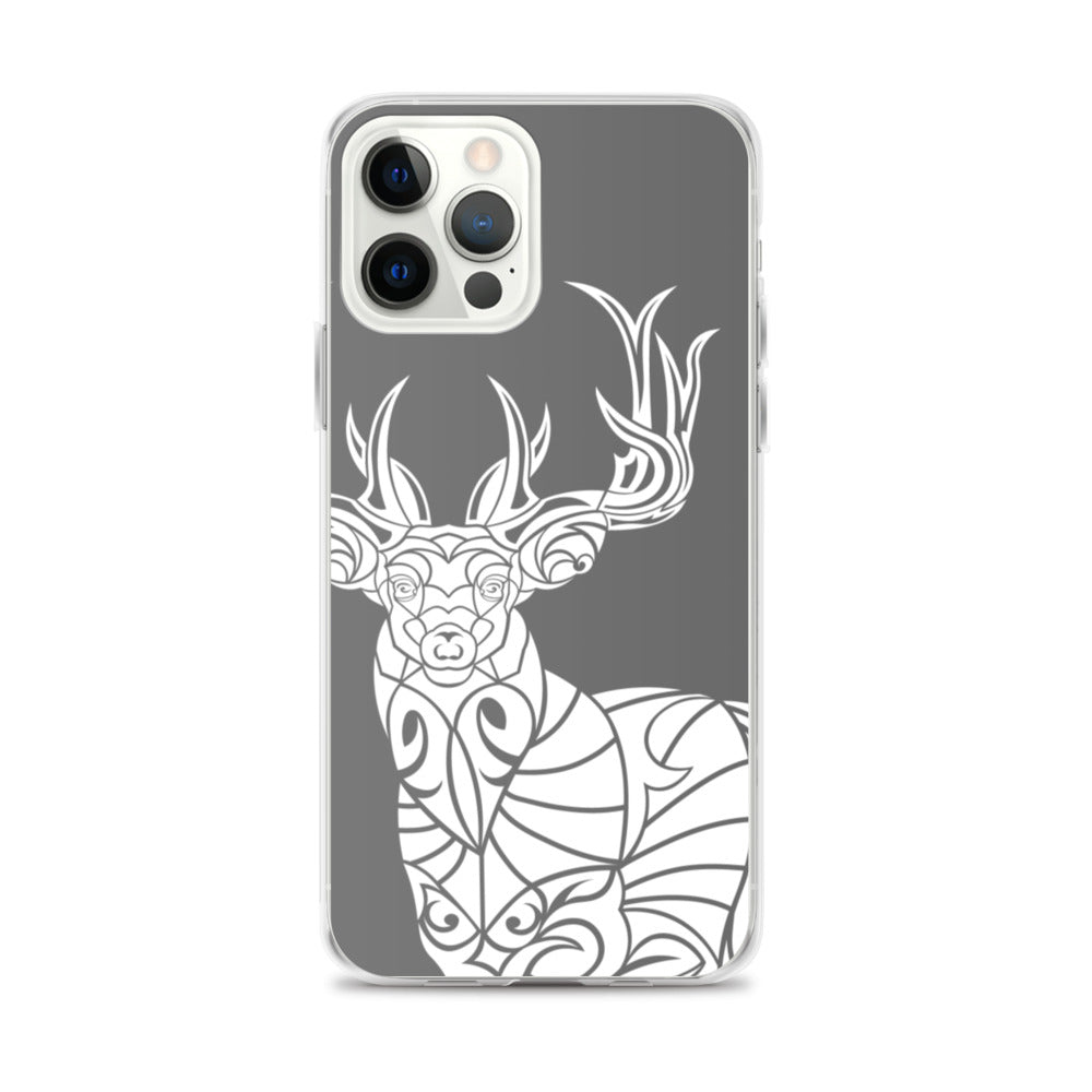 iPhone Case - Whitetail Deer - Grey