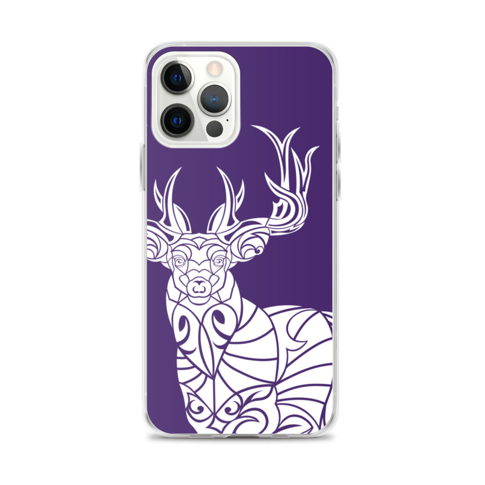 iPhone Case - Whitetail Deer - Purple