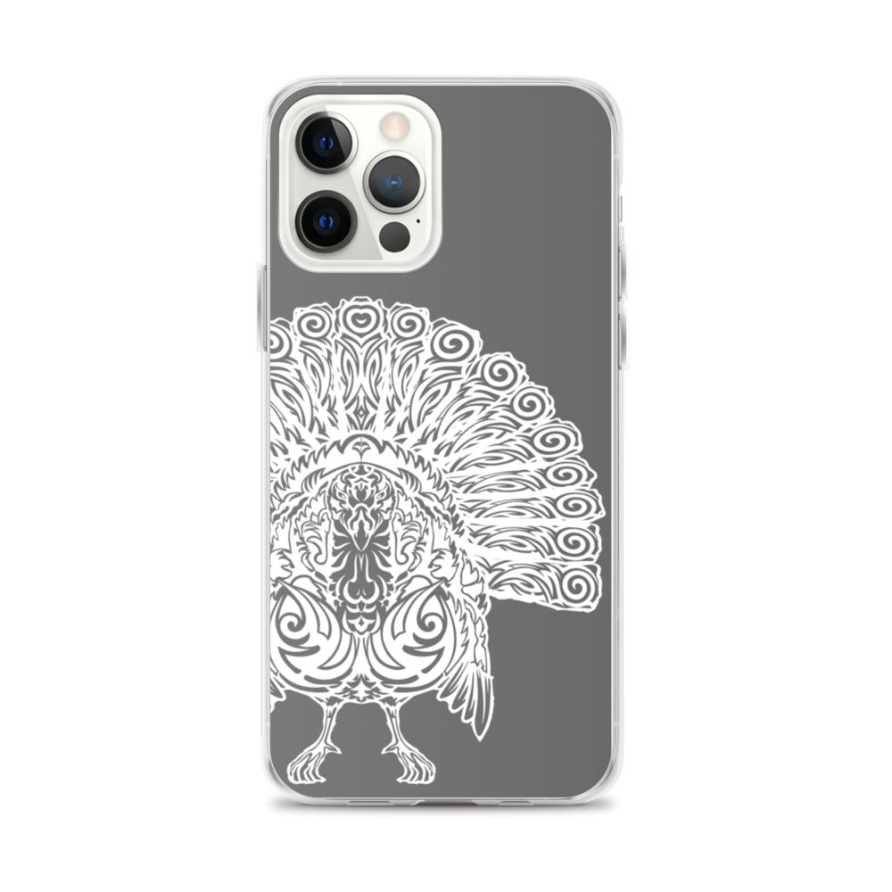 iPhone Case - Wild Turkey - Grey