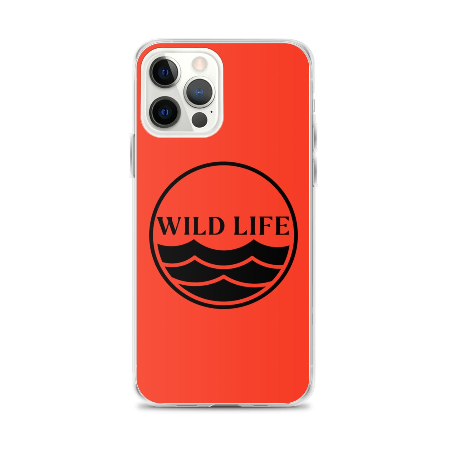 WILD LIFE iPhone Case - Fire Orange