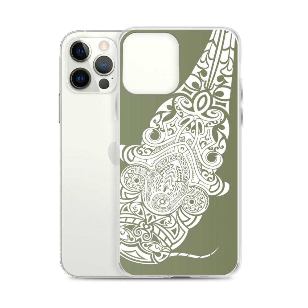 iPhone Case - Flathead Catfish - Forest Green