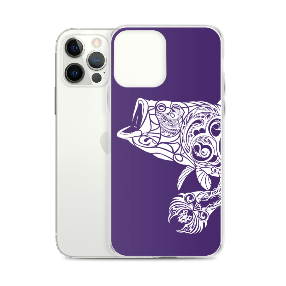 iPhone Case - Largemouth Bass - Purple