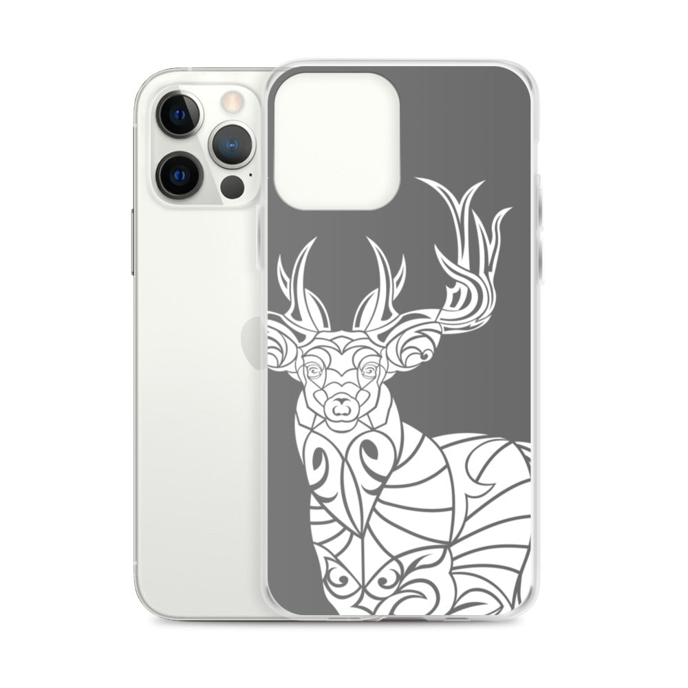 iPhone Case - Whitetail Deer - Grey