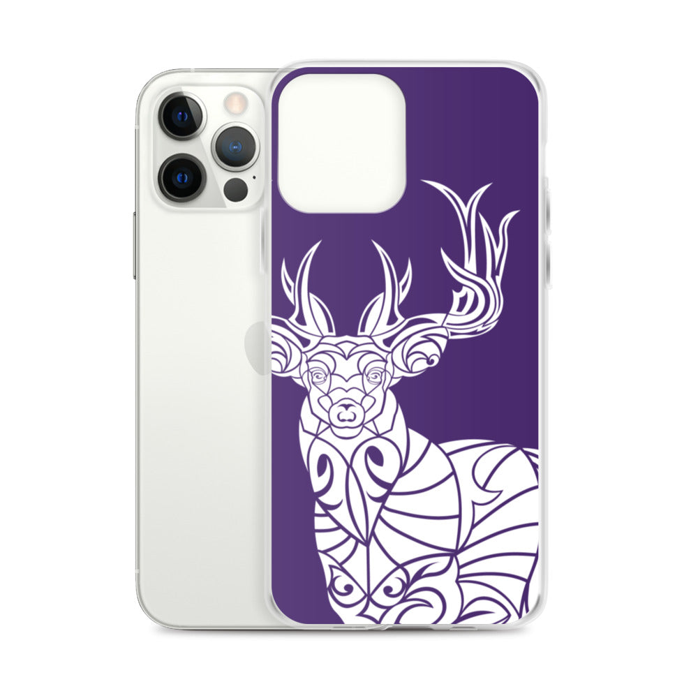 iPhone Case - Whitetail Deer - Purple