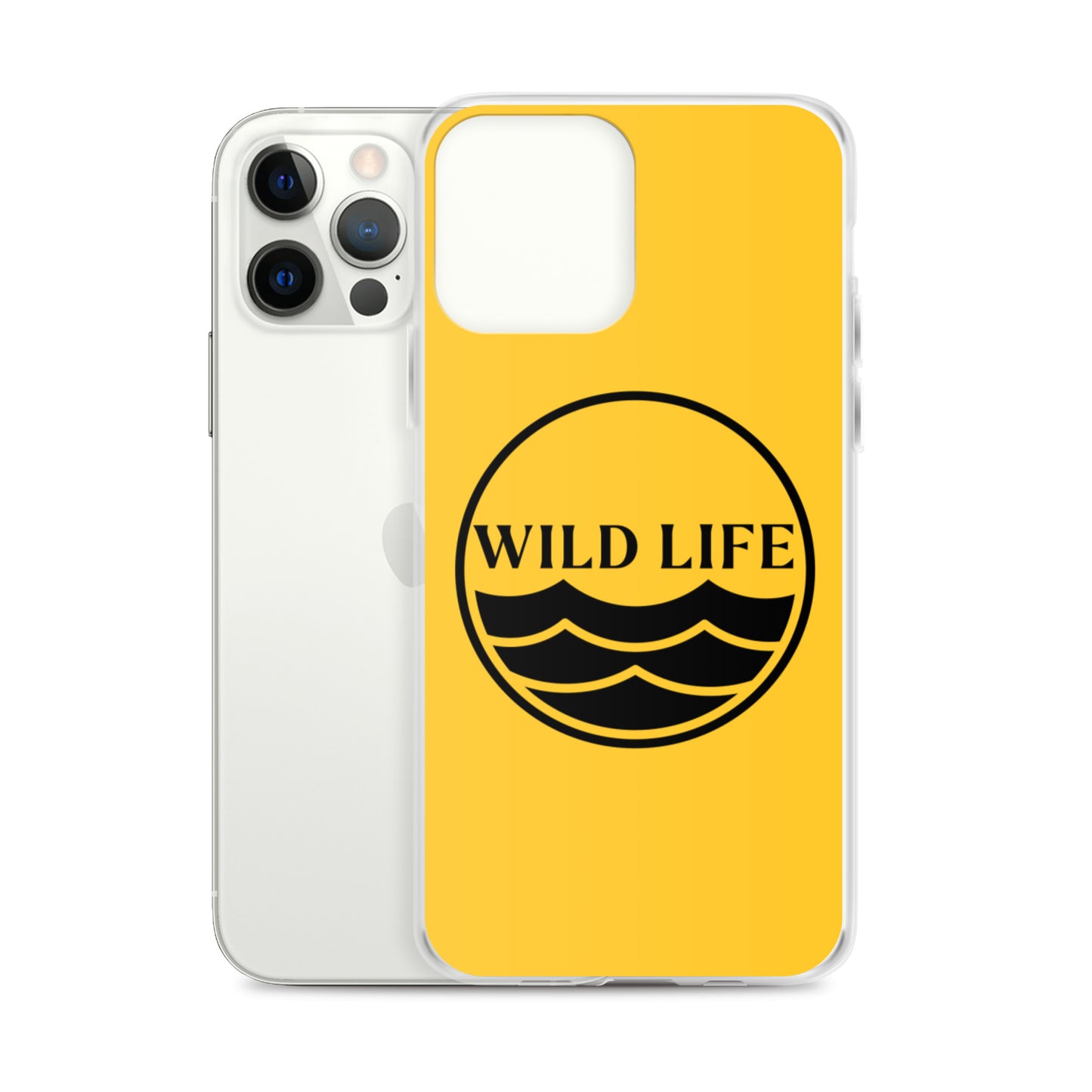 WILD LIFE iPhone Case - Yellow