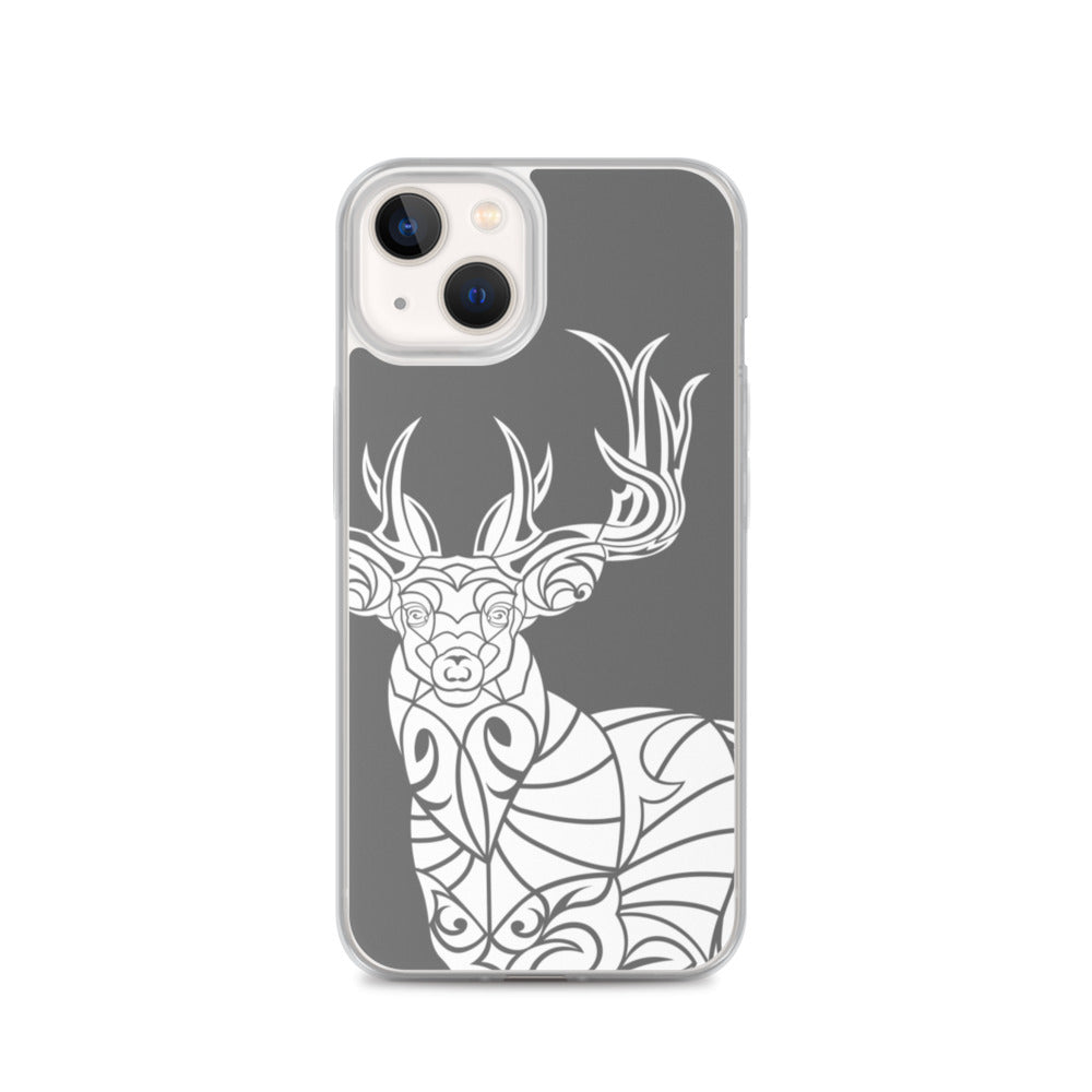 iPhone Case - Whitetail Deer - Grey