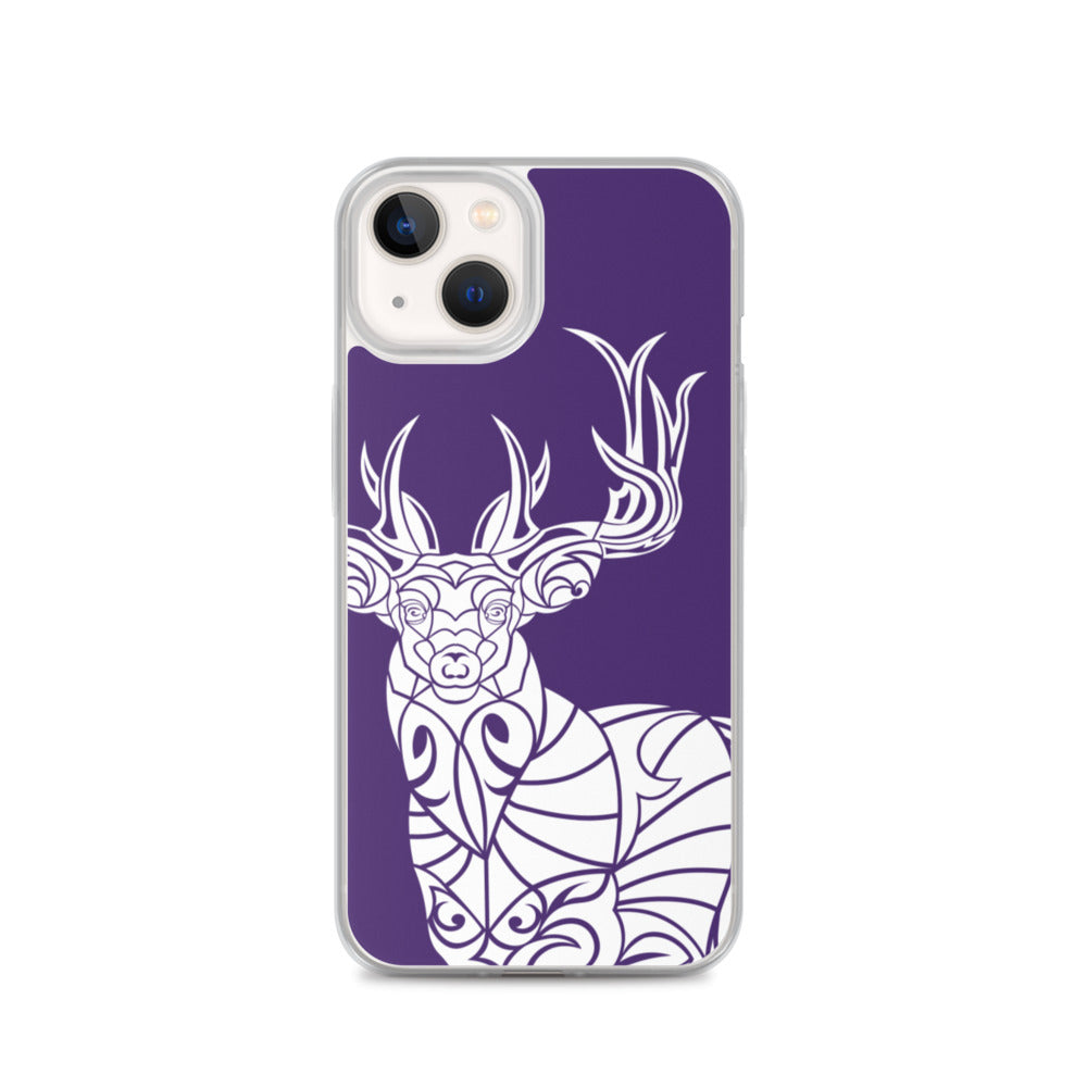 iPhone Case - Whitetail Deer - Purple