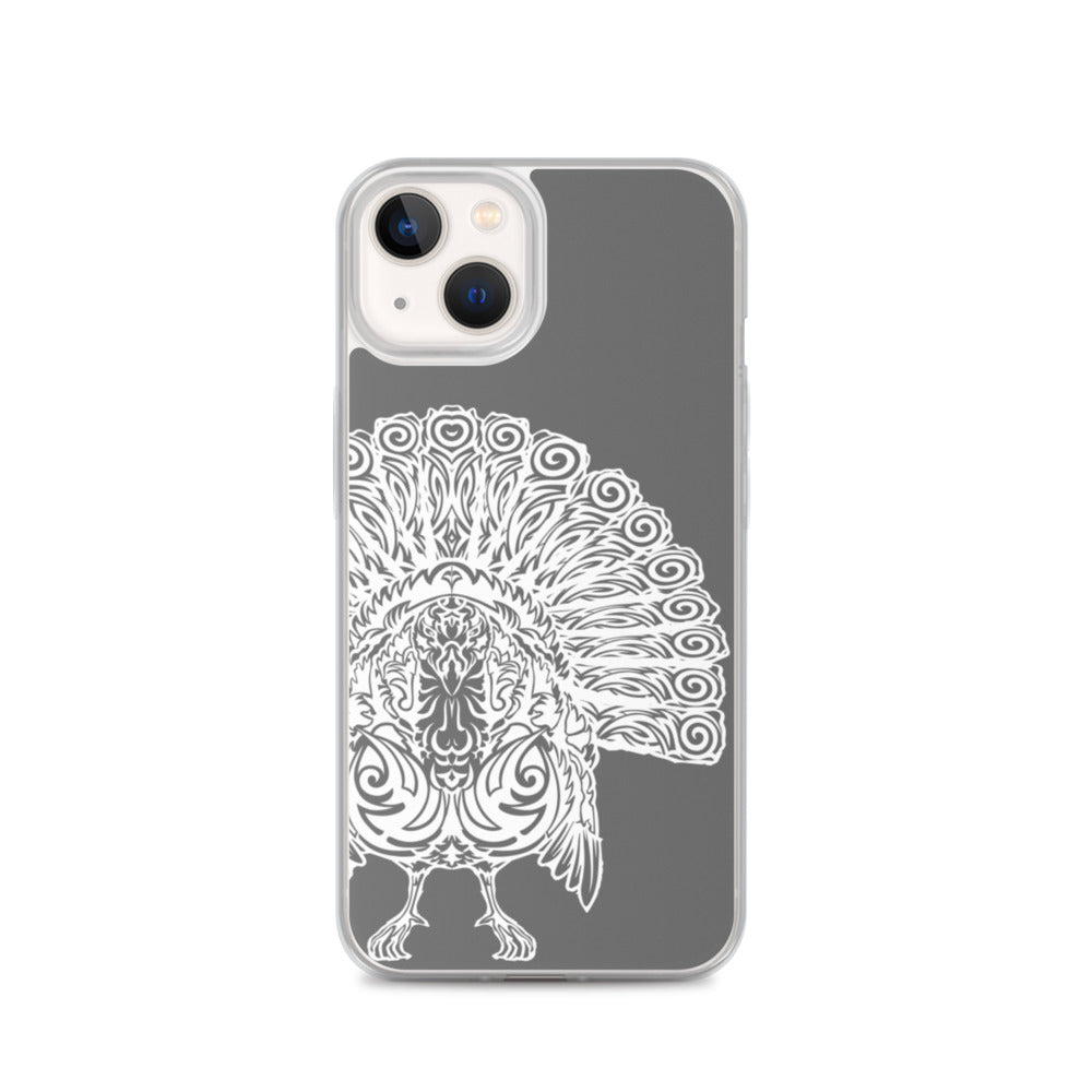 iPhone Case - Wild Turkey - Grey