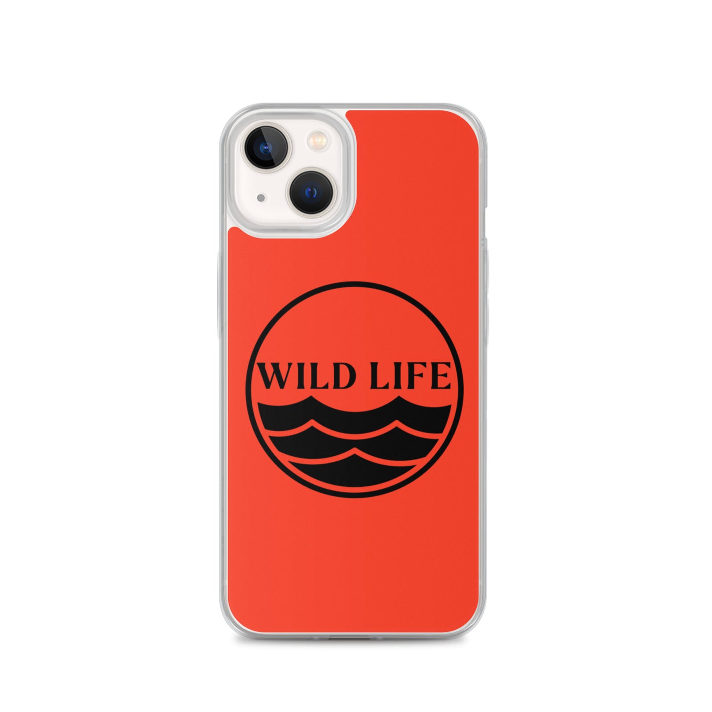 WILD LIFE iPhone Case - Fire Orange