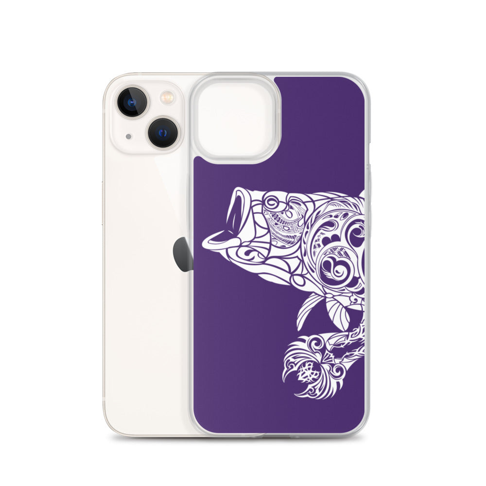 iPhone Case - Largemouth Bass - Purple