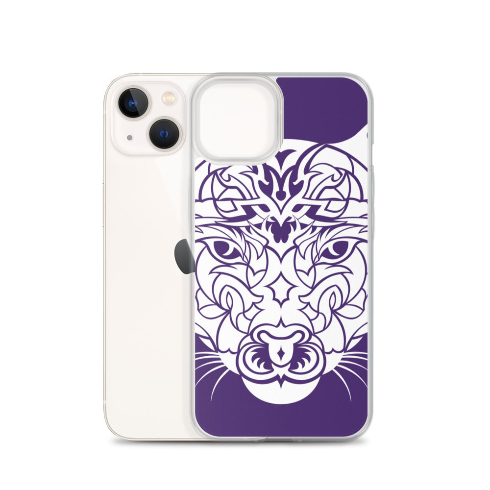 iPhone Case - Mountain Lion - Purple