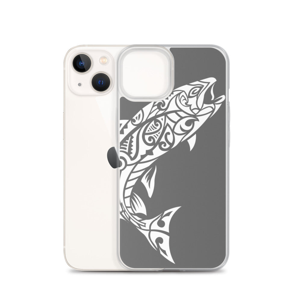 iPhone Case - Rainbow Trout - Grey