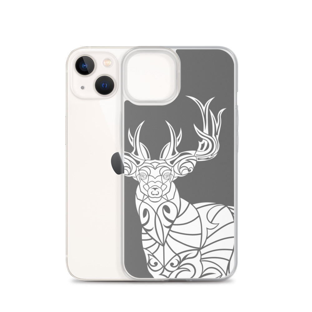 iPhone Case - Whitetail Deer - Grey