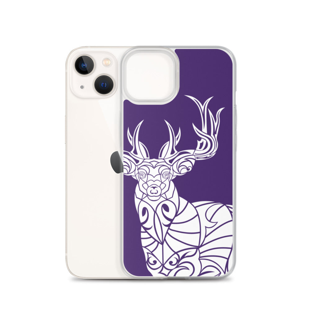 iPhone Case - Whitetail Deer - Purple