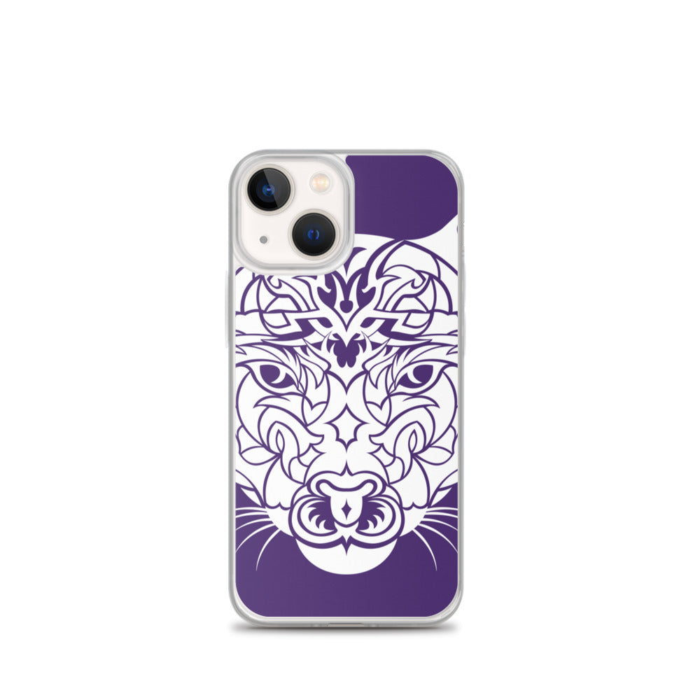 iPhone Case - Mountain Lion - Purple