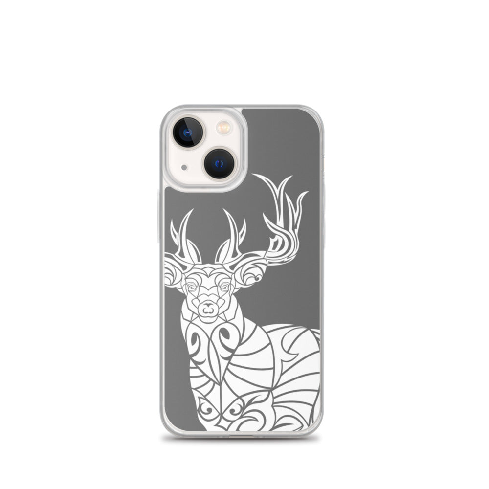 iPhone Case - Whitetail Deer - Grey