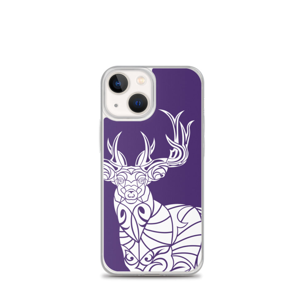 iPhone Case - Whitetail Deer - Purple