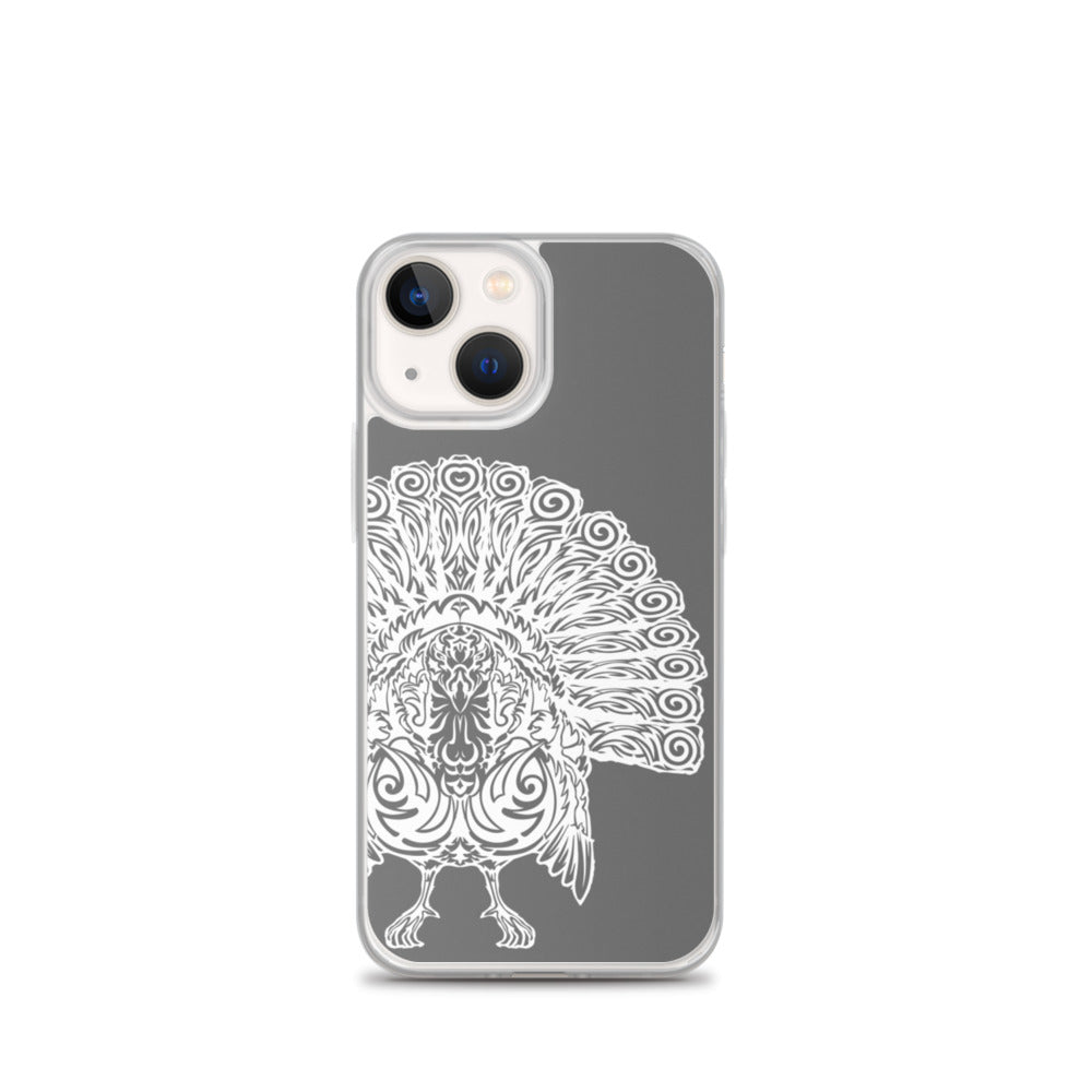iPhone Case - Wild Turkey - Grey