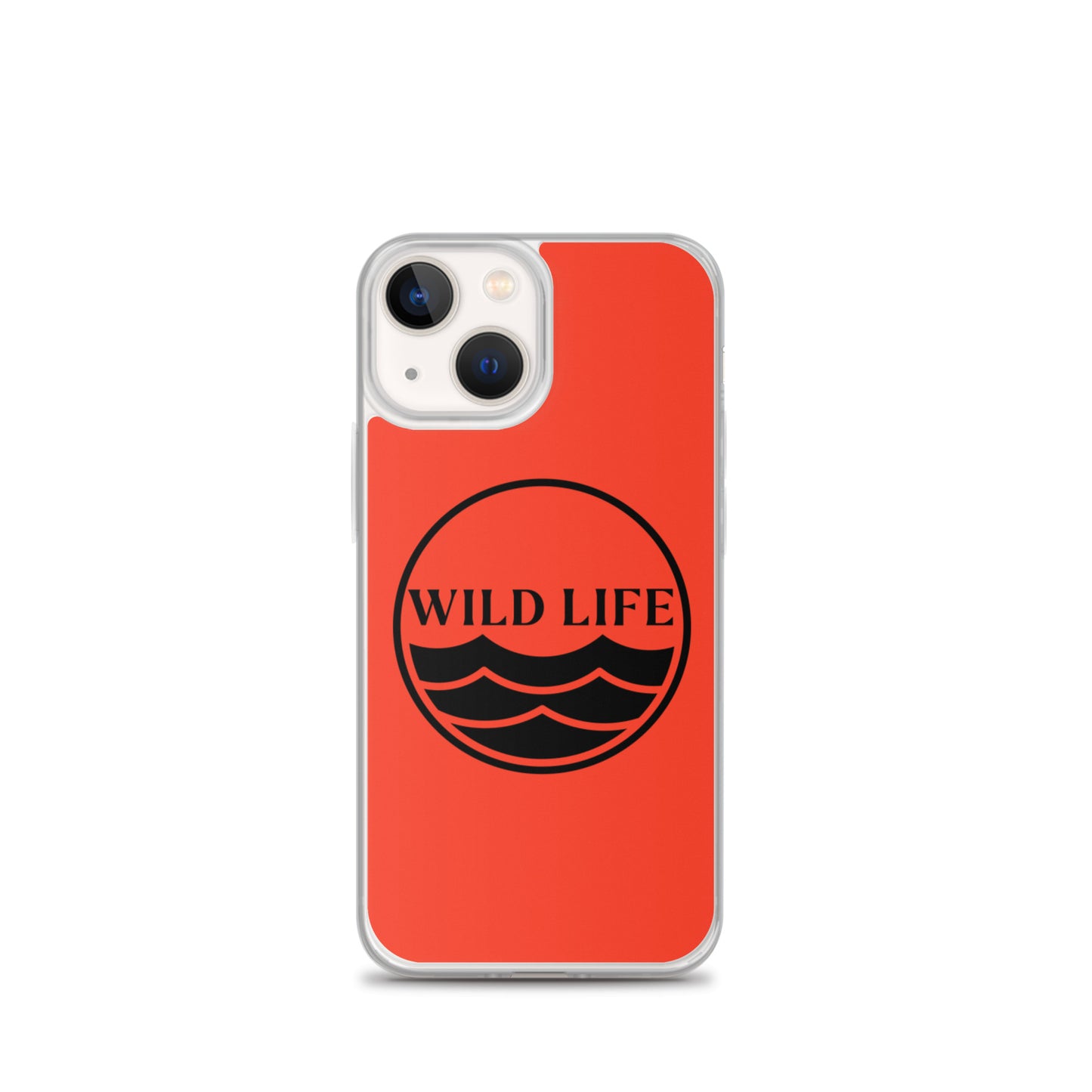 WILD LIFE iPhone Case - Fire Orange