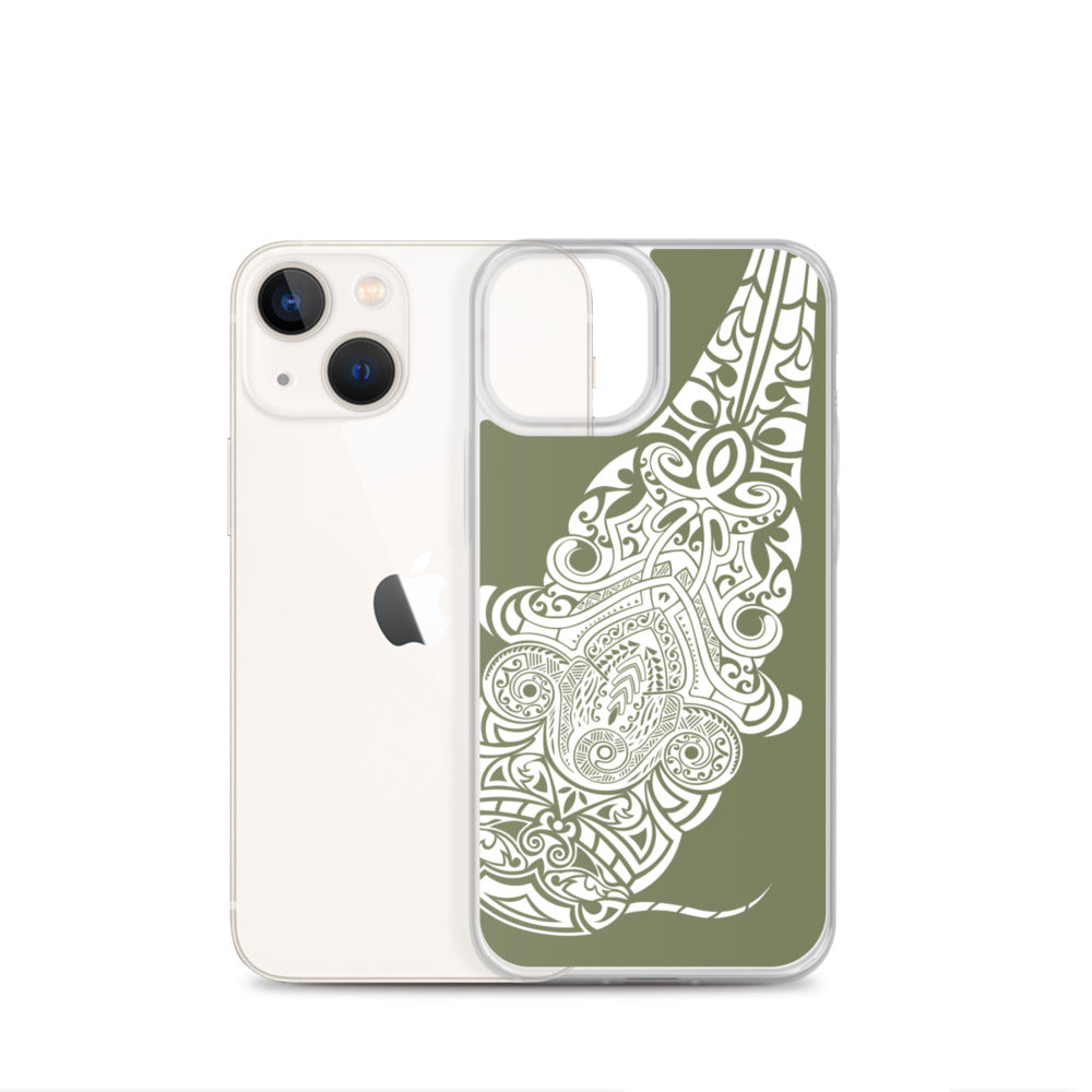 iPhone Case - Flathead Catfish - Forest Green