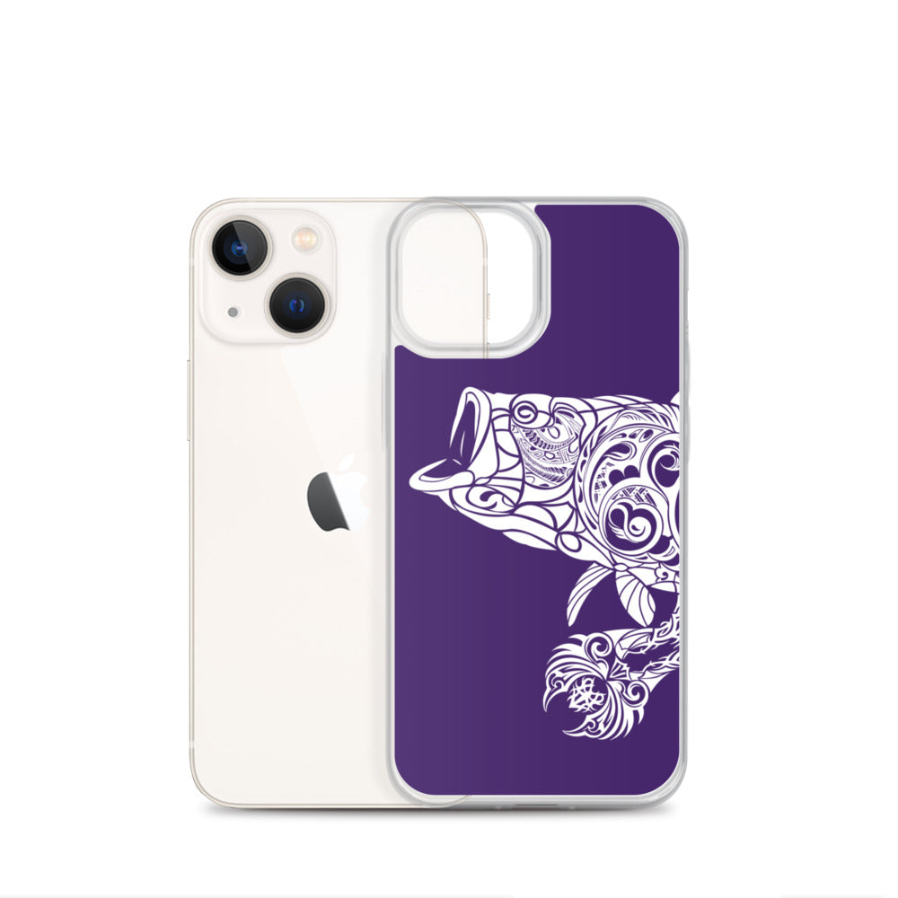 iPhone Case - Largemouth Bass - Purple