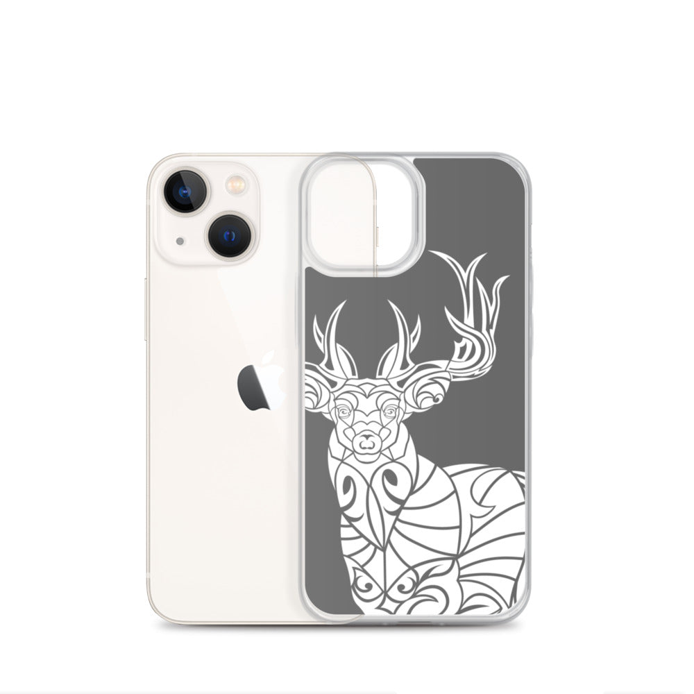 iPhone Case - Whitetail Deer - Grey