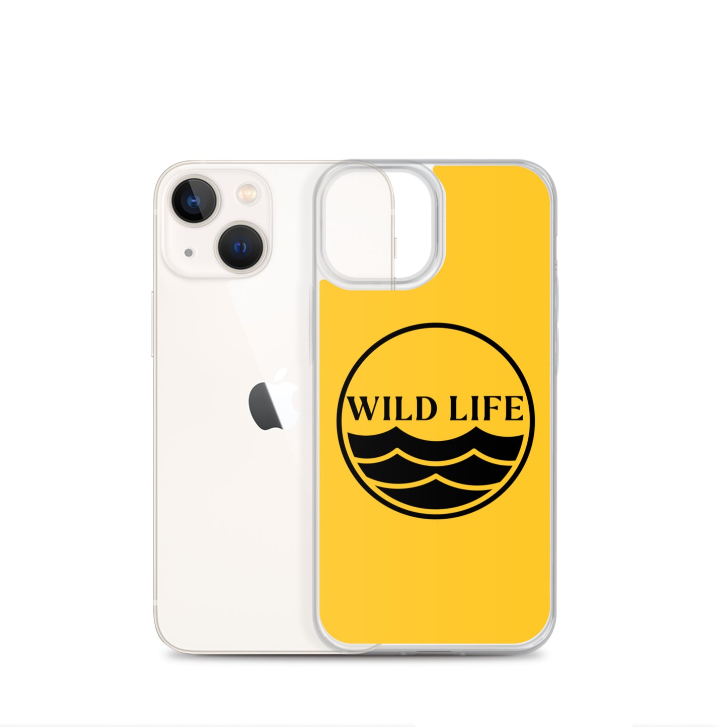 WILD LIFE iPhone Case - Yellow