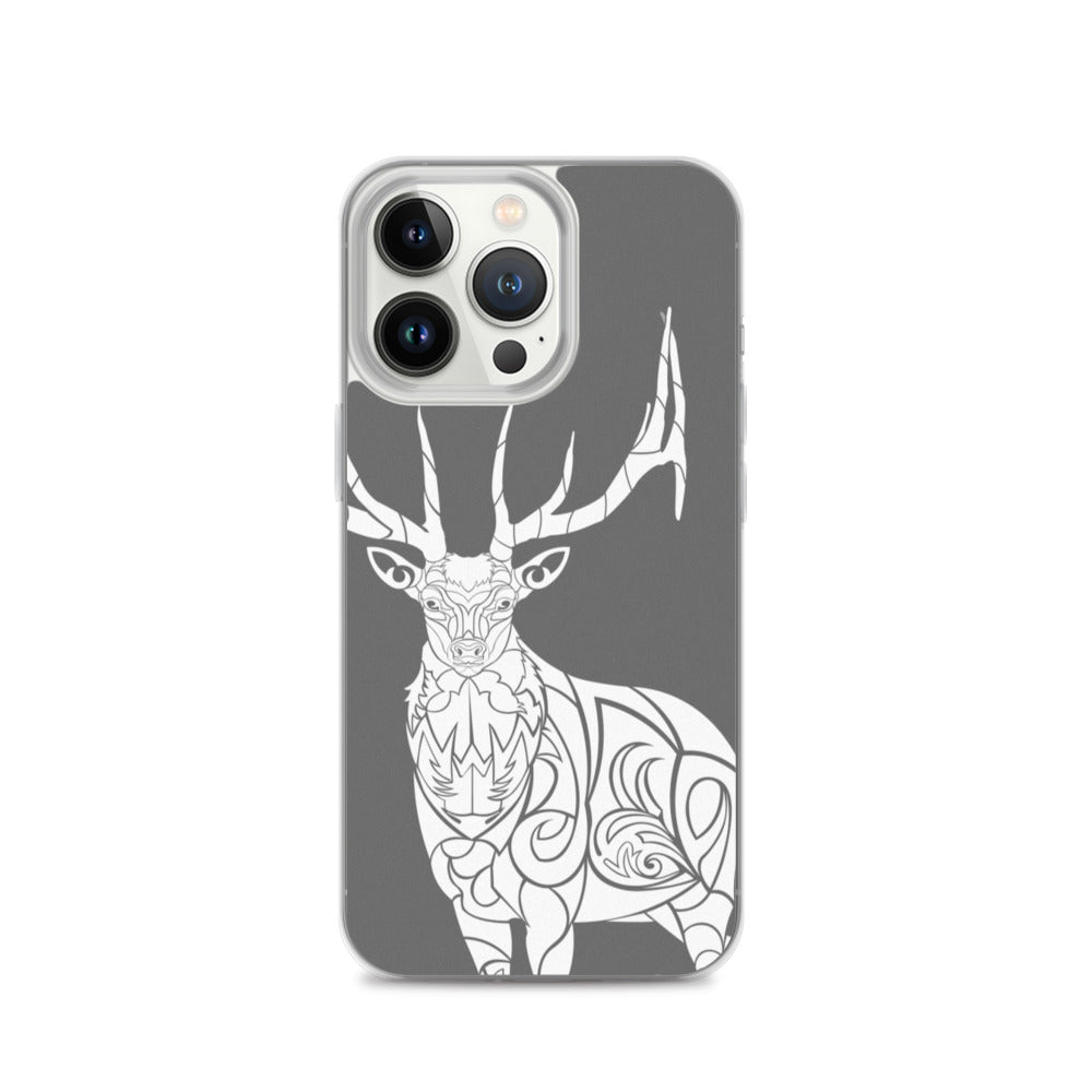 iPhone Case - Elk - Grey