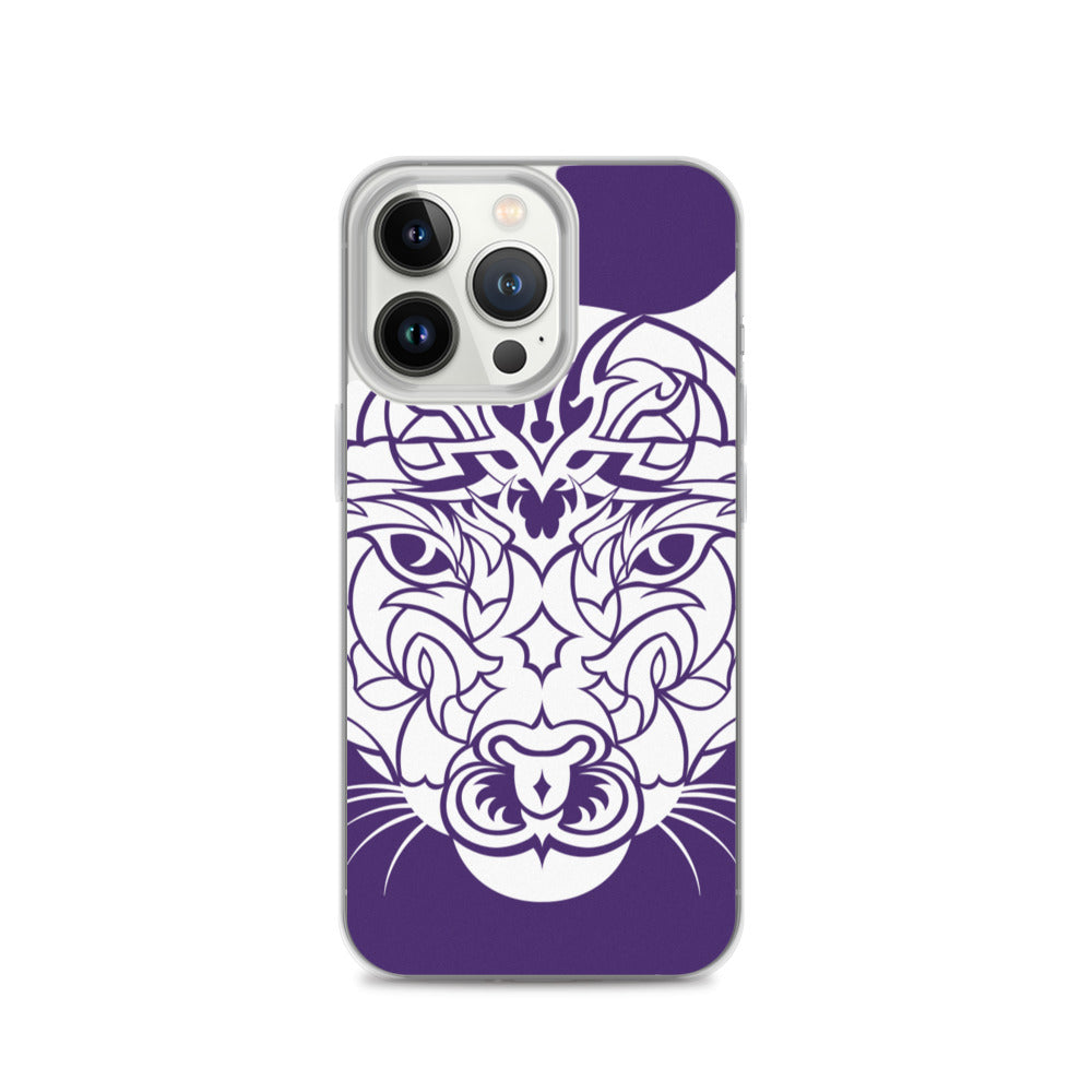 iPhone Case - Mountain Lion - Purple