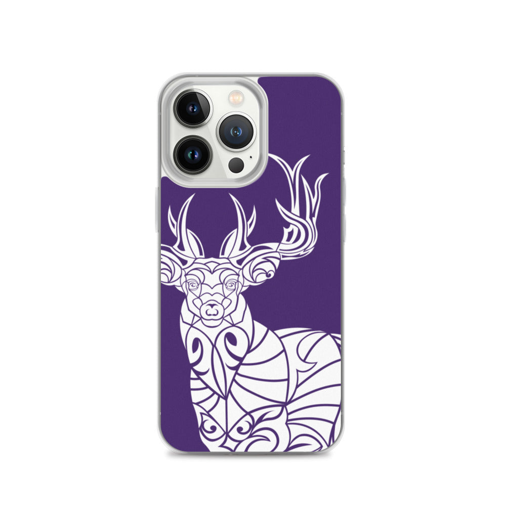 iPhone Case - Whitetail Deer - Purple