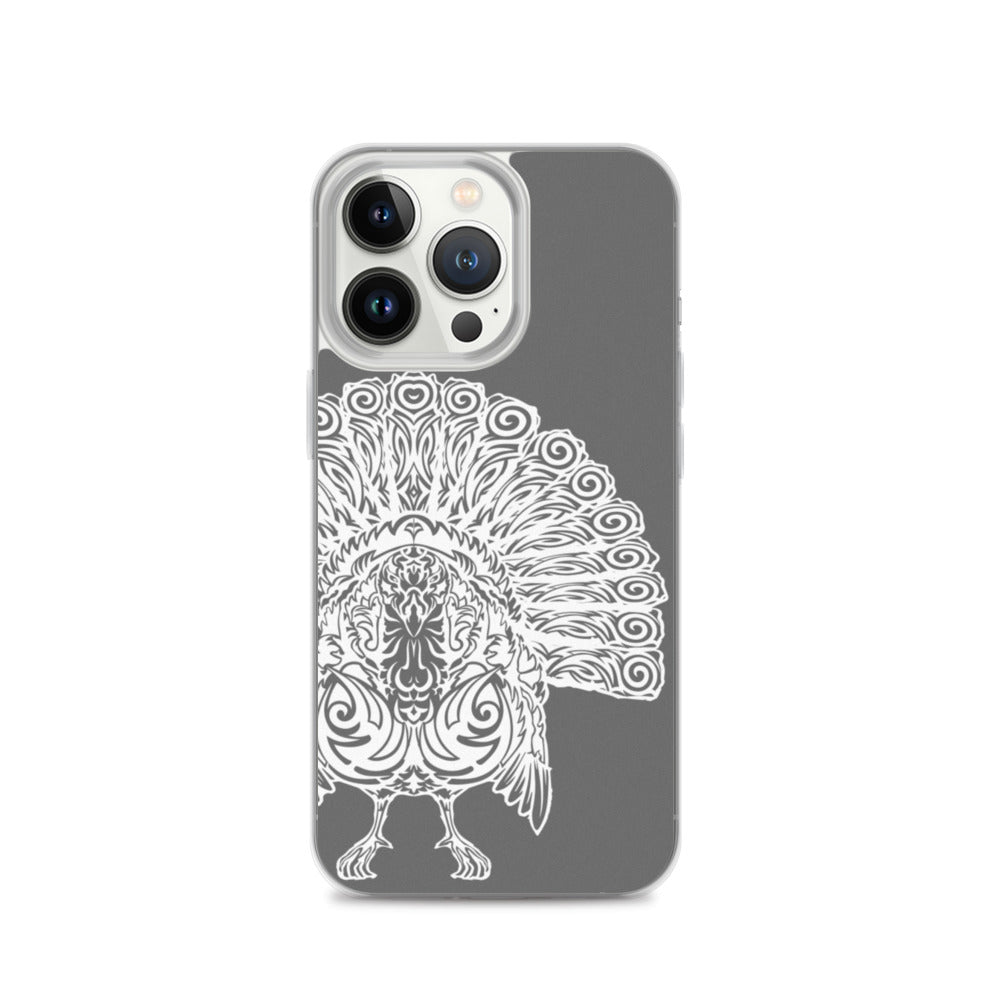 iPhone Case - Wild Turkey - Grey