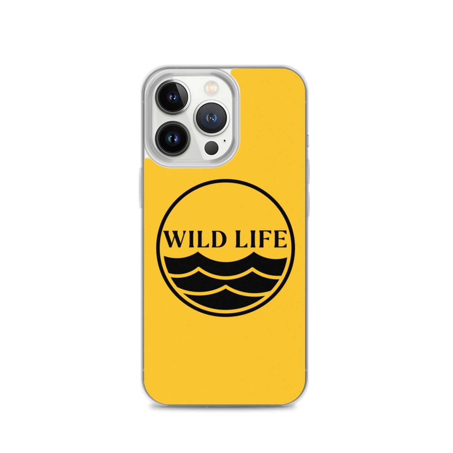 WILD LIFE iPhone Case - Yellow