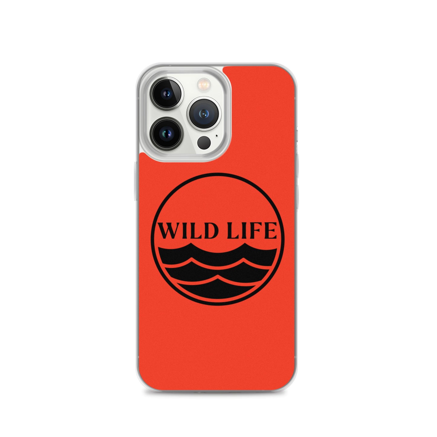 WILD LIFE iPhone Case - Fire Orange