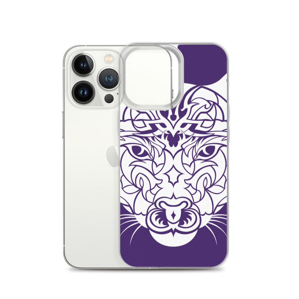 iPhone Case - Mountain Lion - Purple