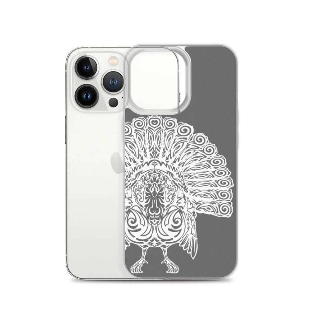 iPhone Case - Wild Turkey - Grey