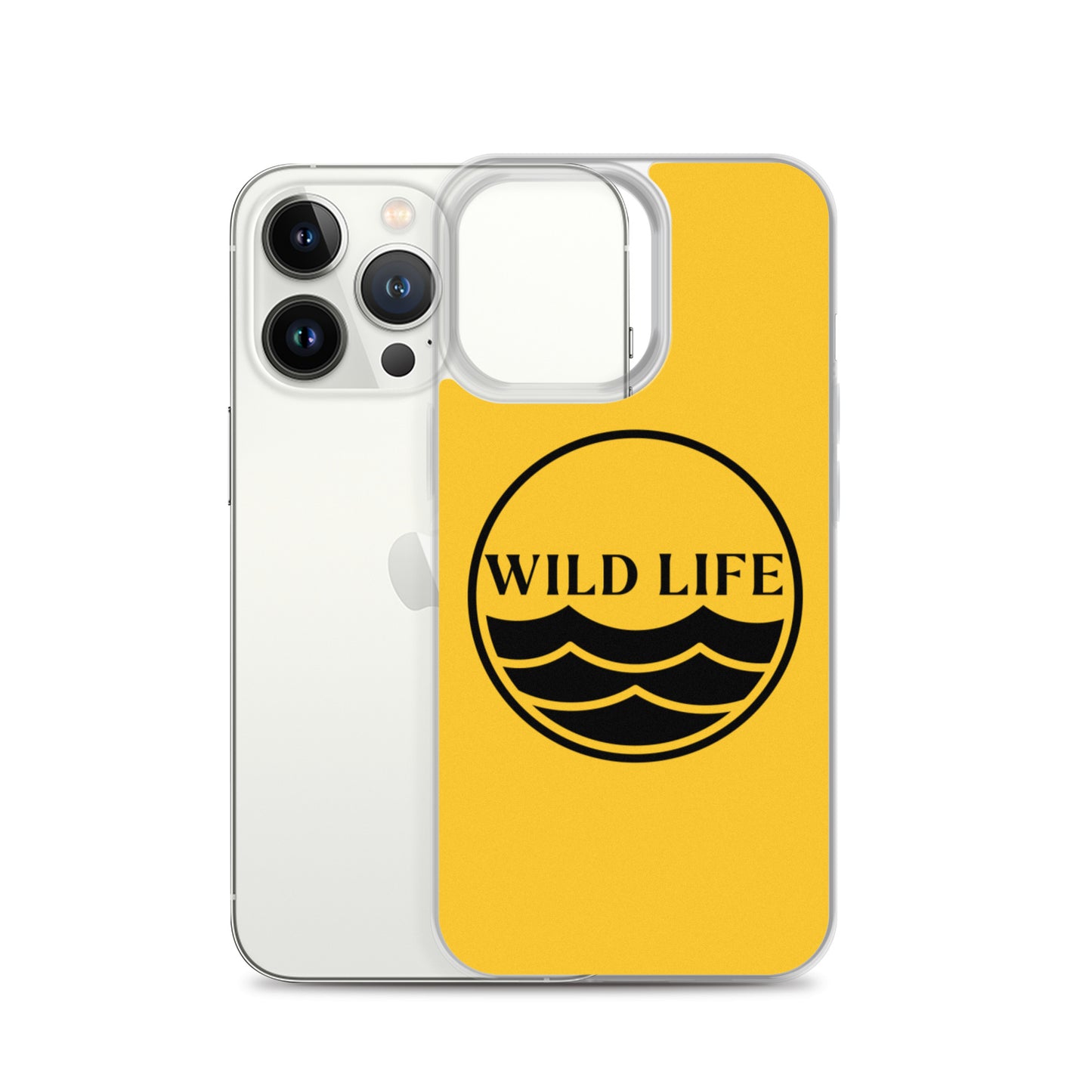 WILD LIFE iPhone Case - Yellow